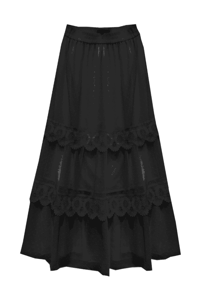 Cancan Trimming Skirt (Black)