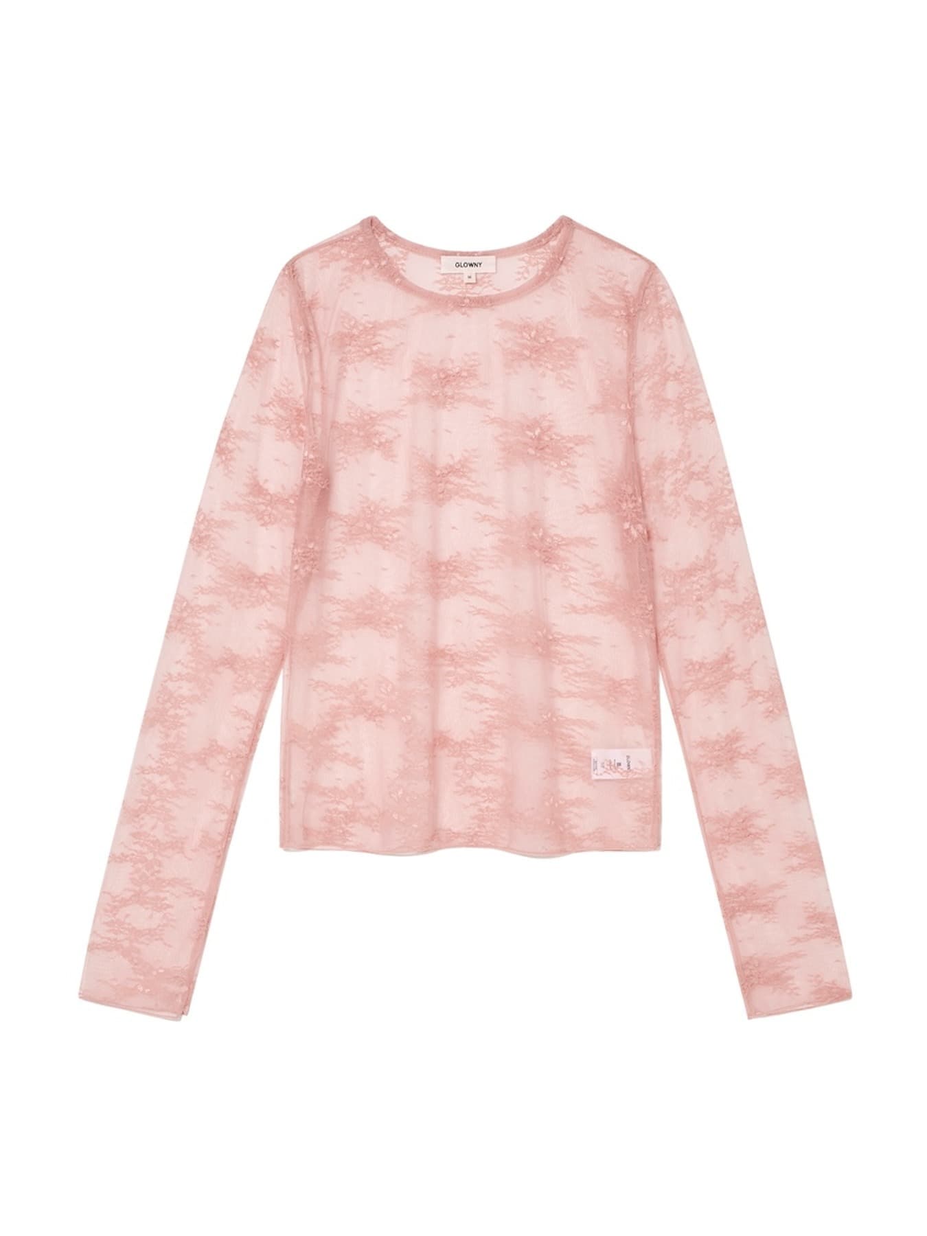 POLLY LACE LONG SLEEVE (PINK)
