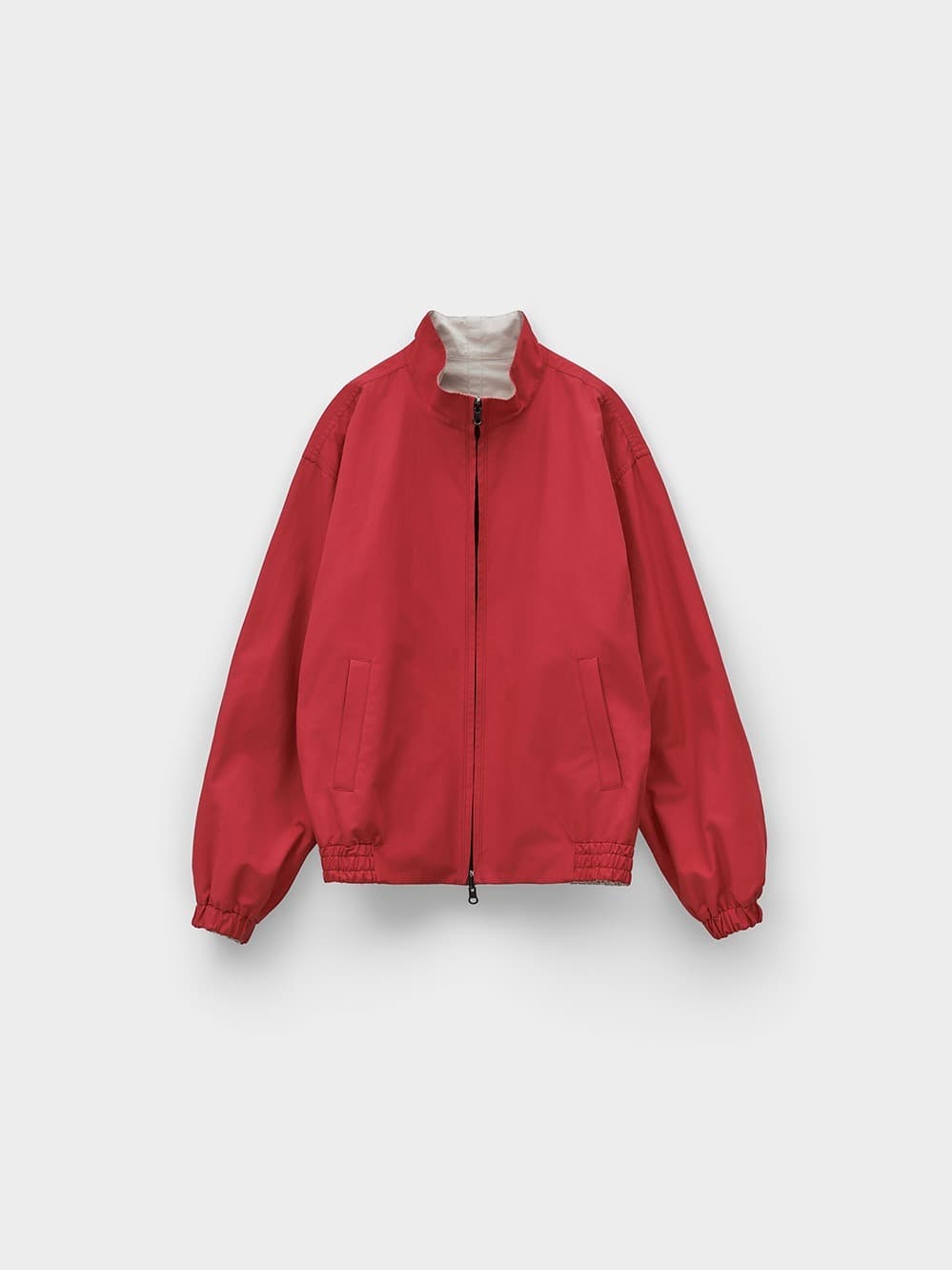 Reversible Zip-Up Jumper_Red