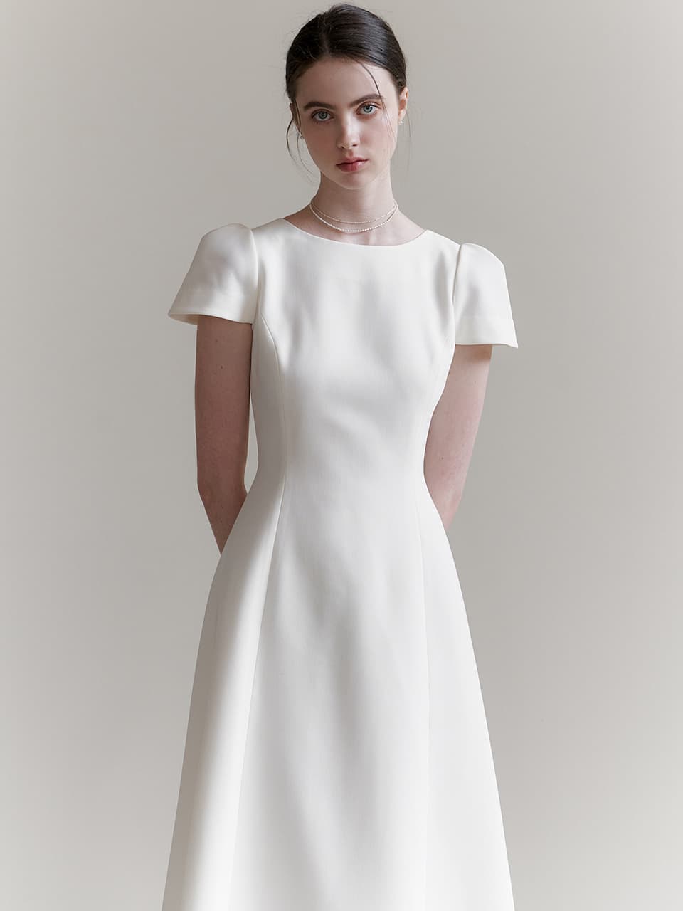 Classic Bud Dress(4color)[Black, White 5/29 예약배송]