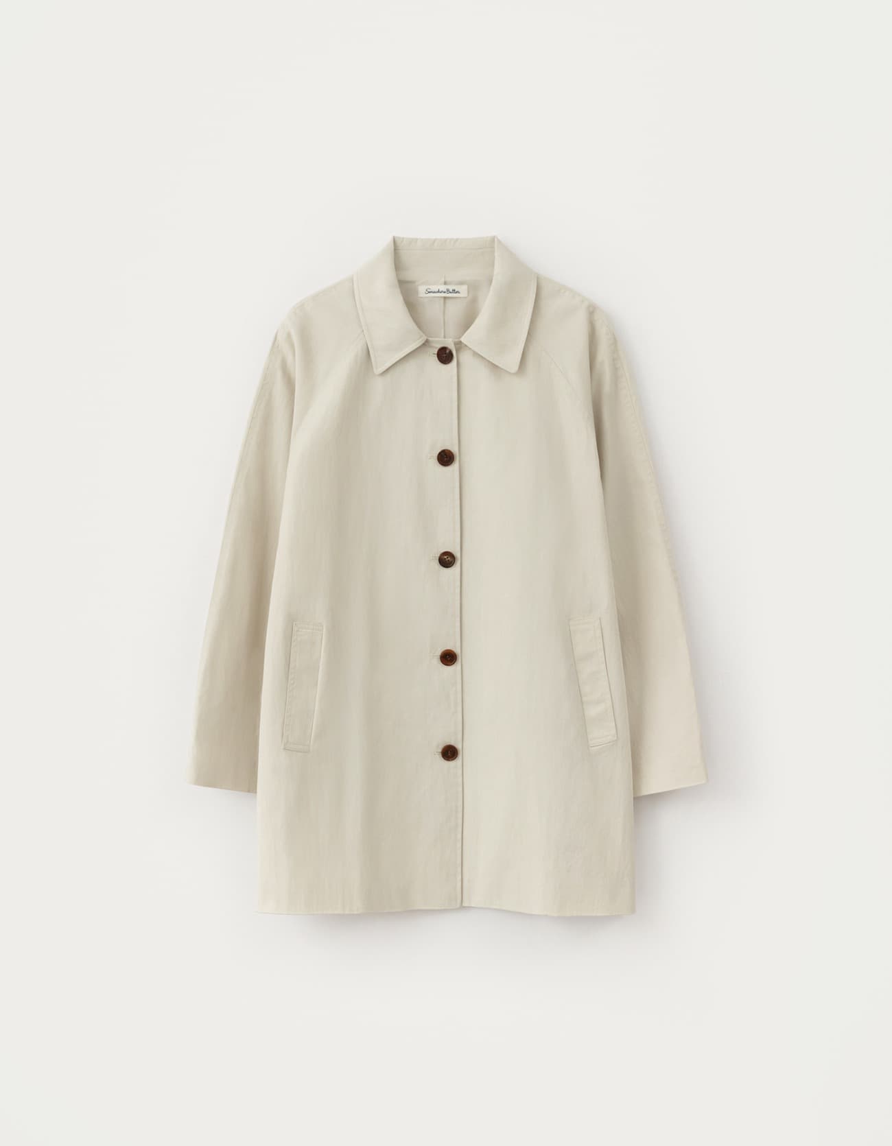 Most Half Trench Coat - Cloudy Beige