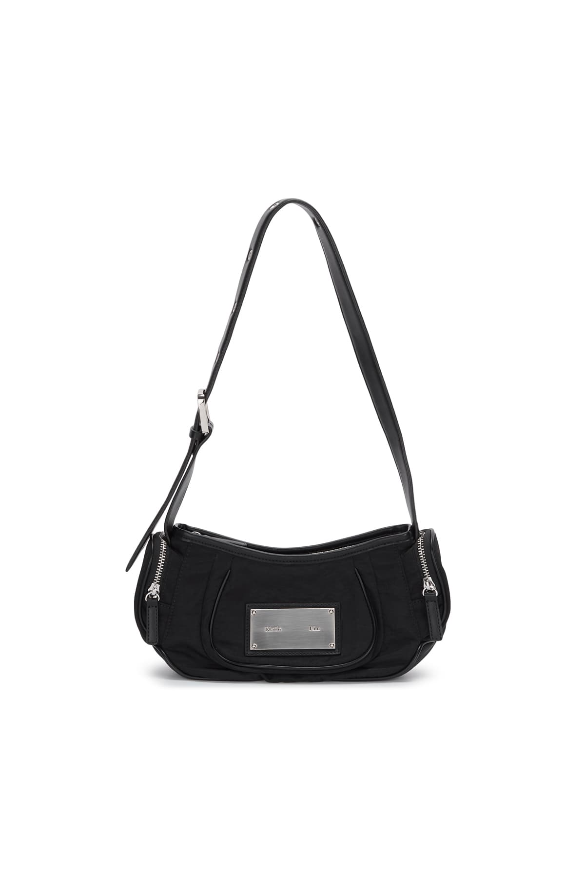 MADELEINE ROUND BAG IN BLACK