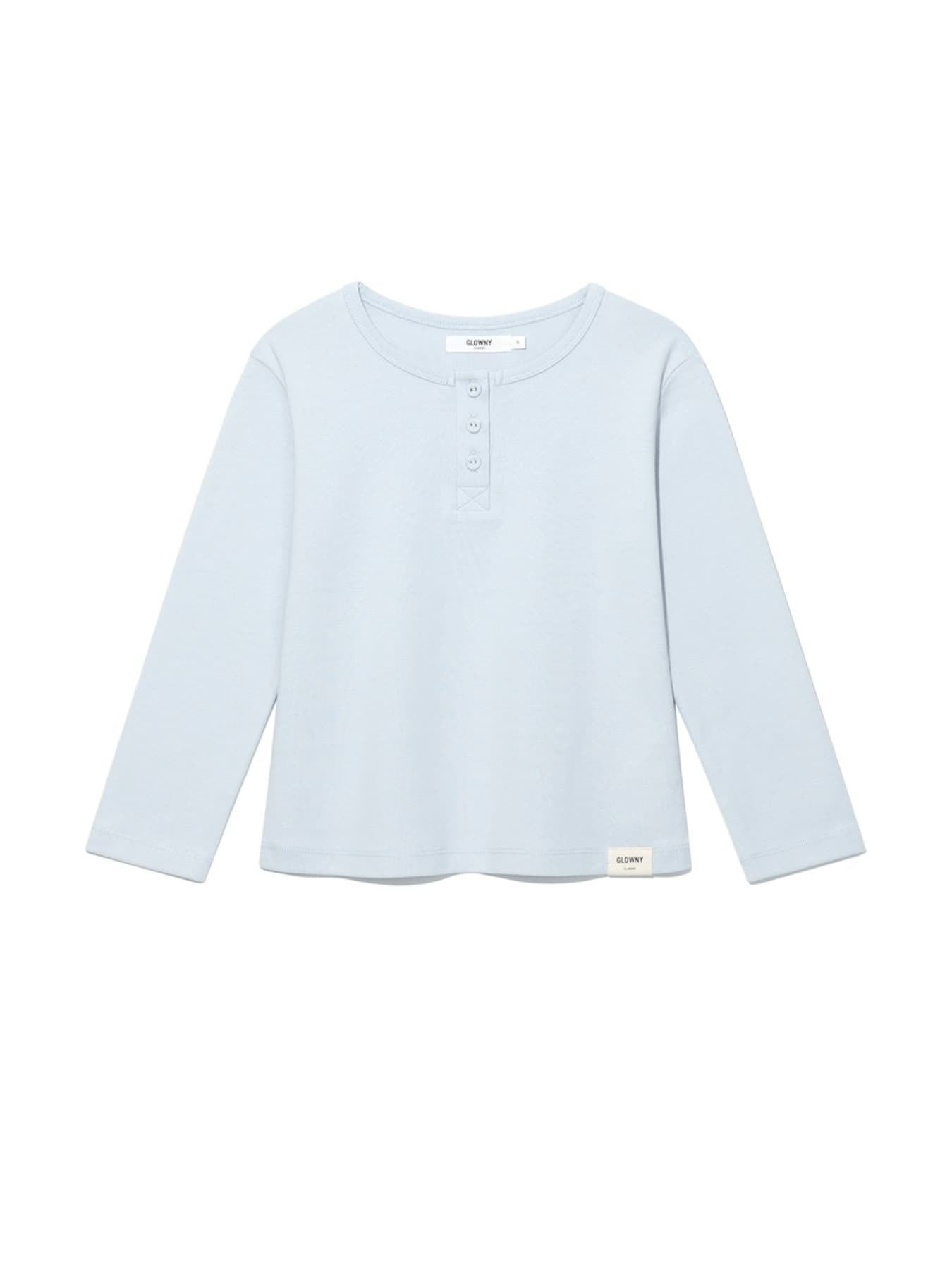 3/4 BUTTON FLY TEE (COTTON CANDY)