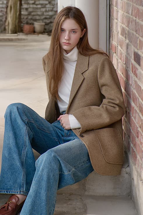25WN wool quilting jacket [CABR/HB]