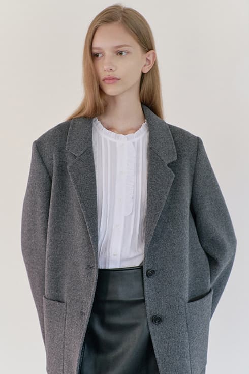 25FN relax-fit handmade jacket [CHA]