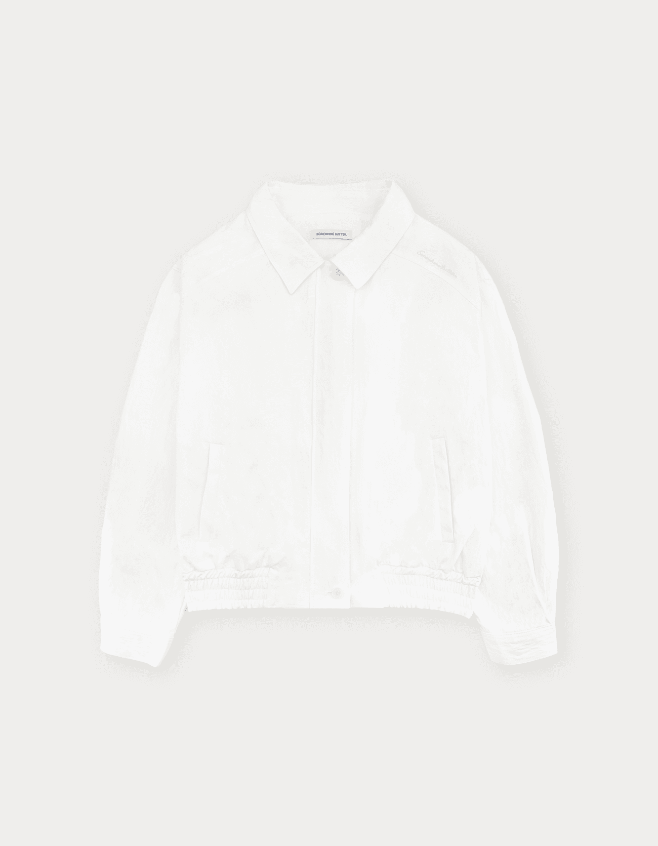 Salt Bomber Jacket - Ivory