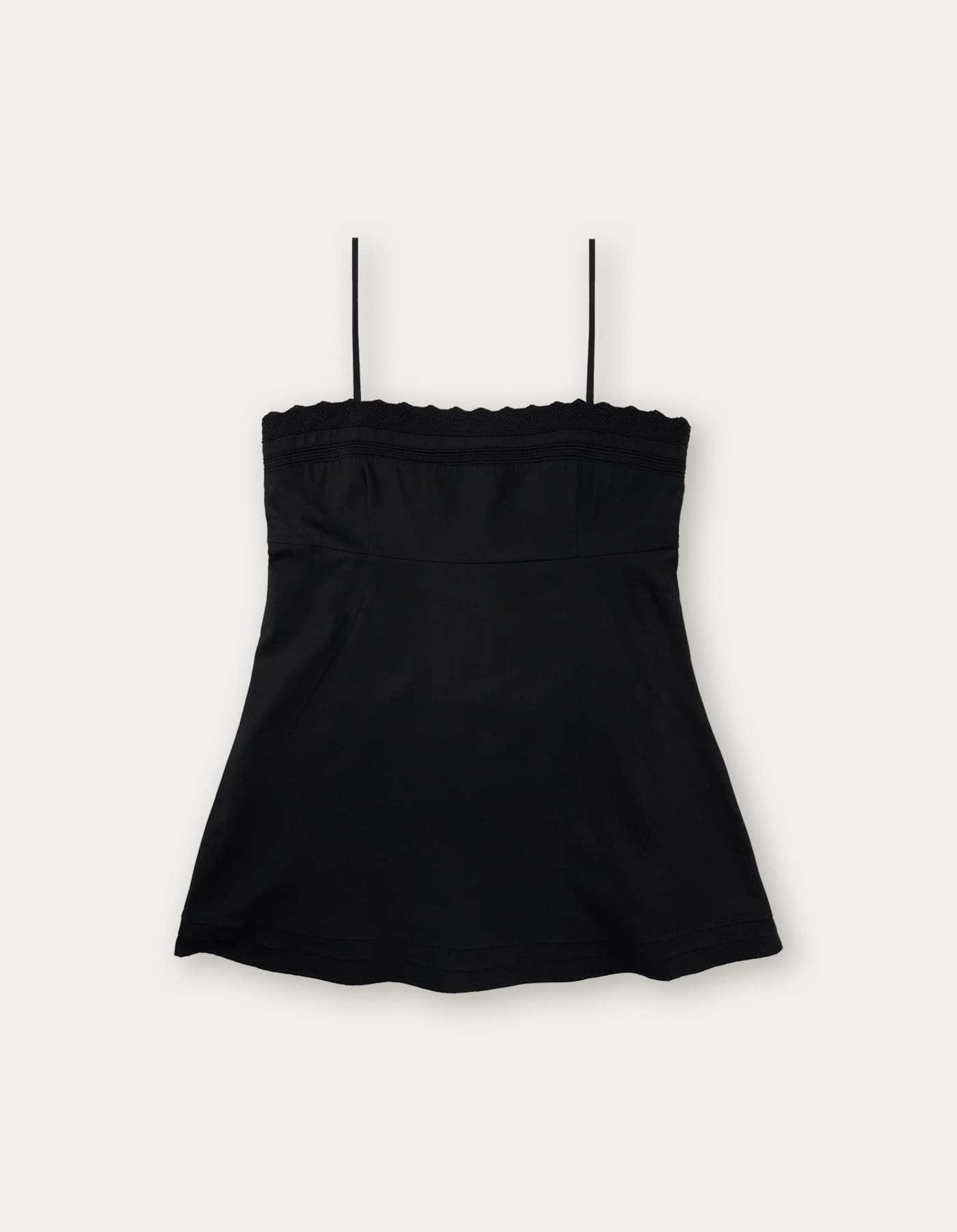 Dewey Lace Mini Dress - Black