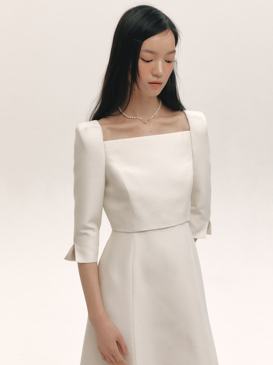 Essential Overlay Dress(3color)