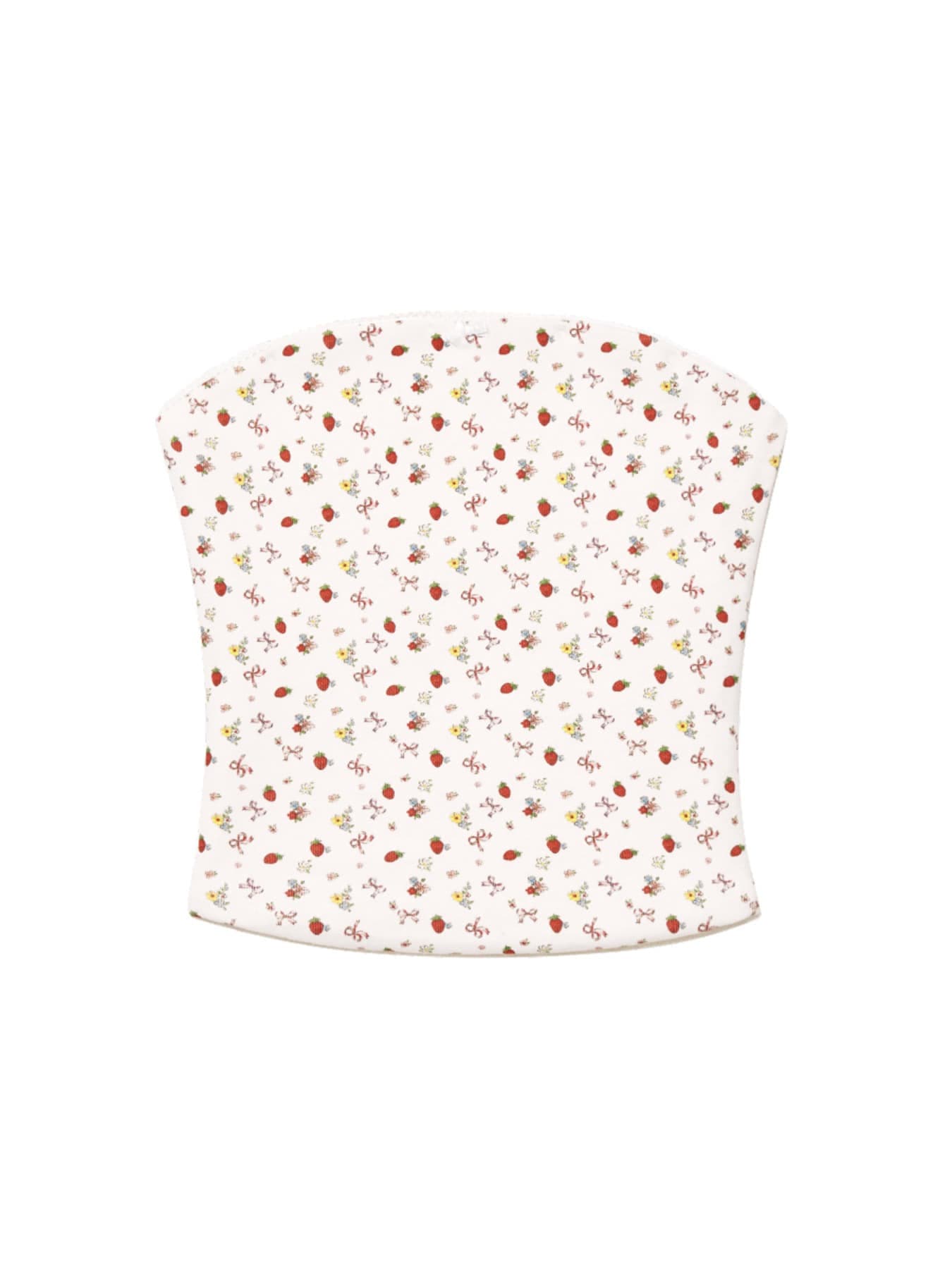 WILD TUBE TOP (STRAWBERRY BOW)