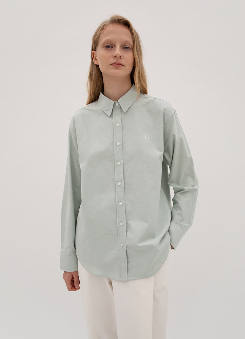 Oxford Logo Shirt - Mint