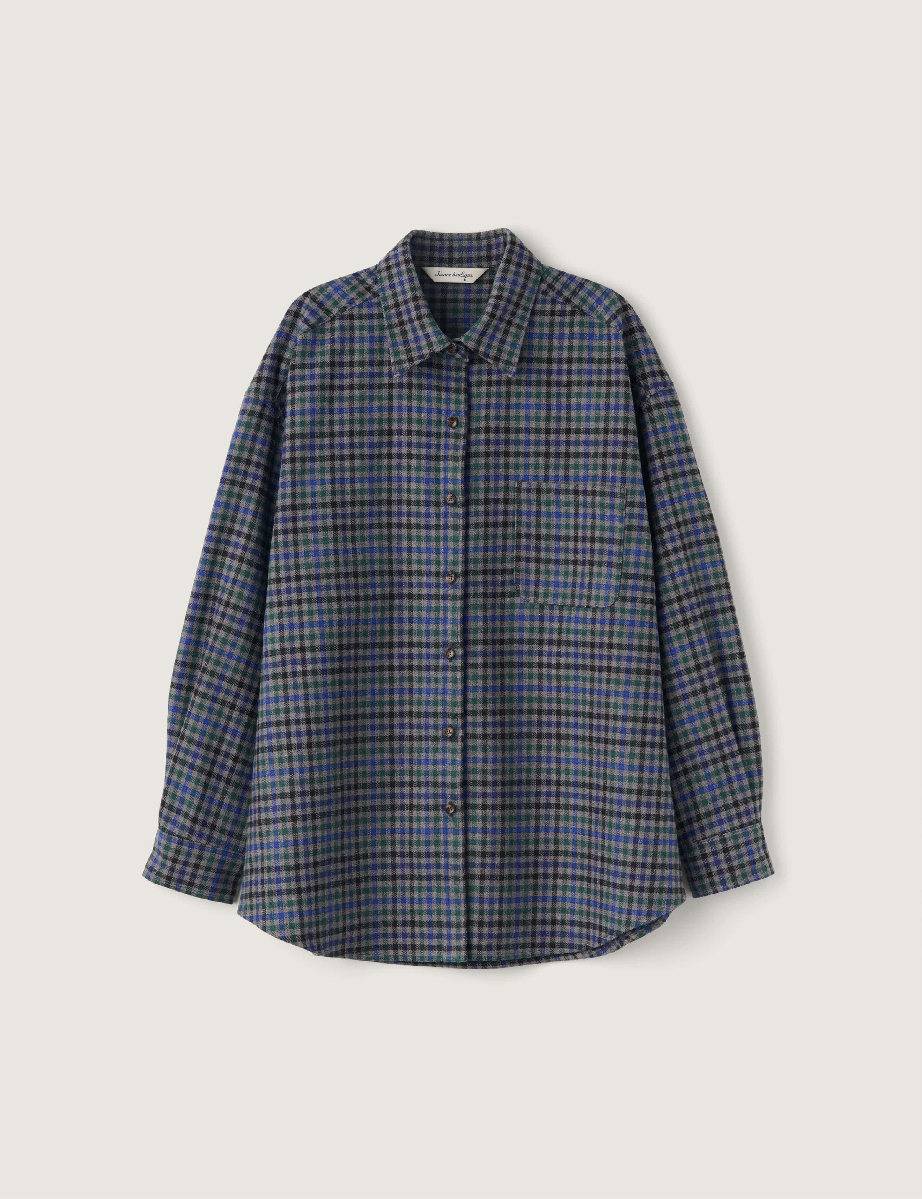 Notre Wool Shirt (Charcoal)