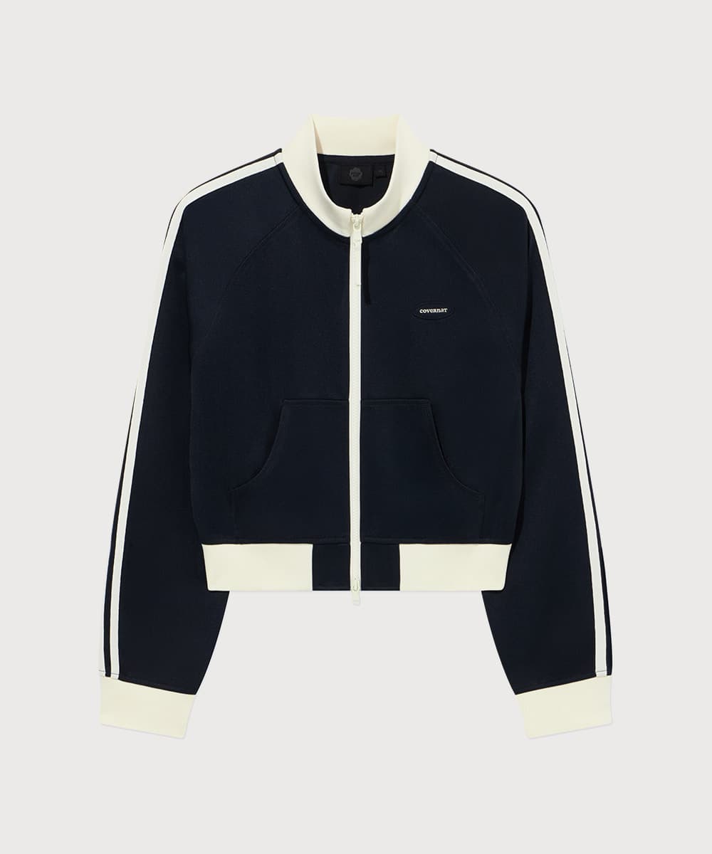 우먼 저지 트랙 자켓 Navy