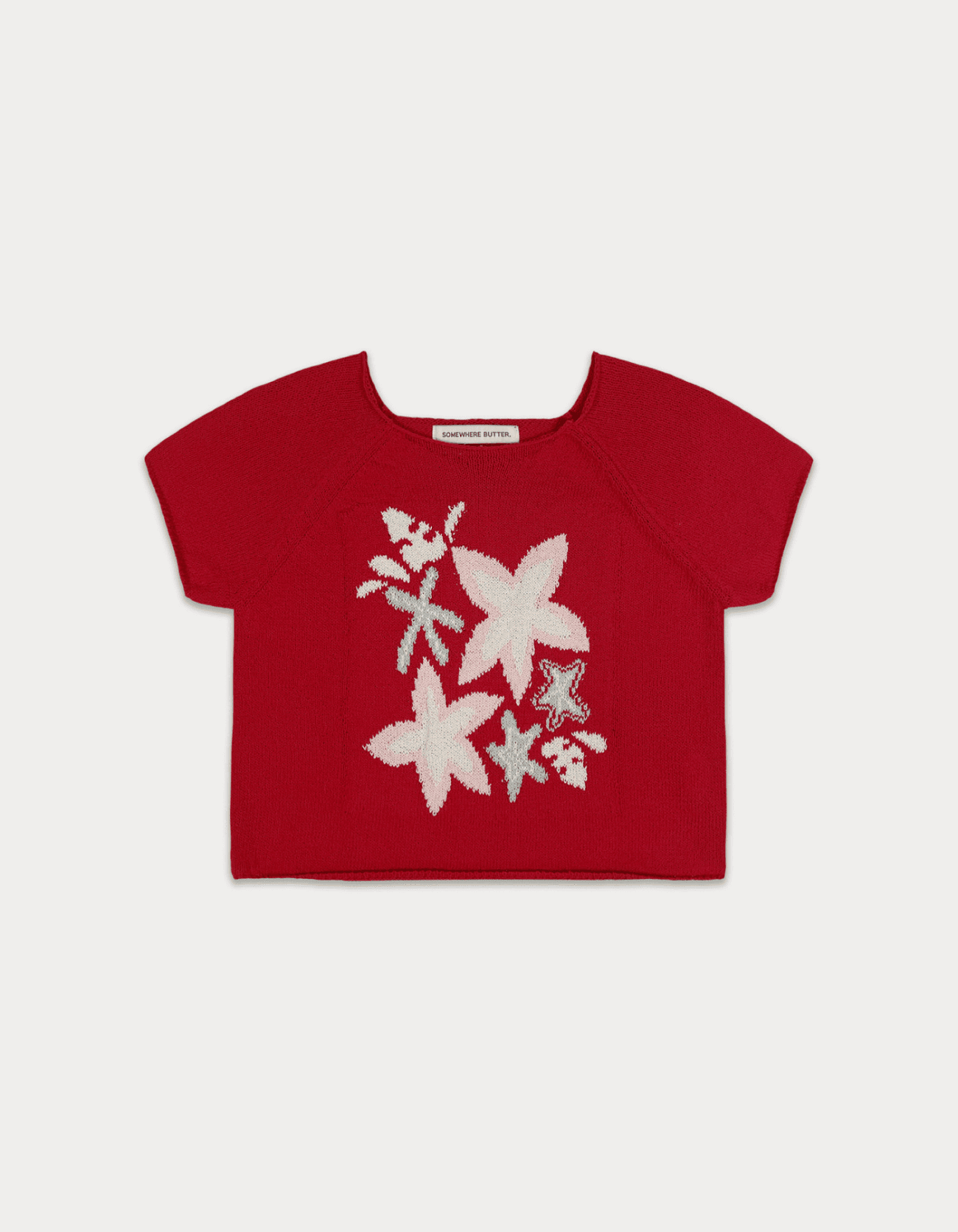 4th / Starfish knit - red