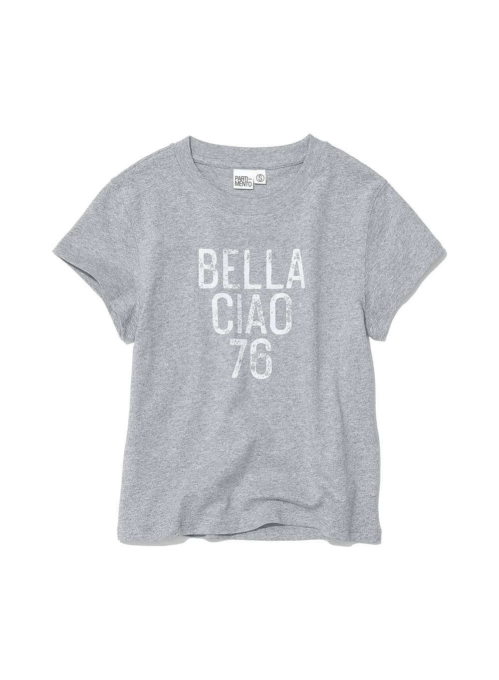 CIAO BELLA 76 PRINTED SHORT SLEEVE TEE_MELANGE