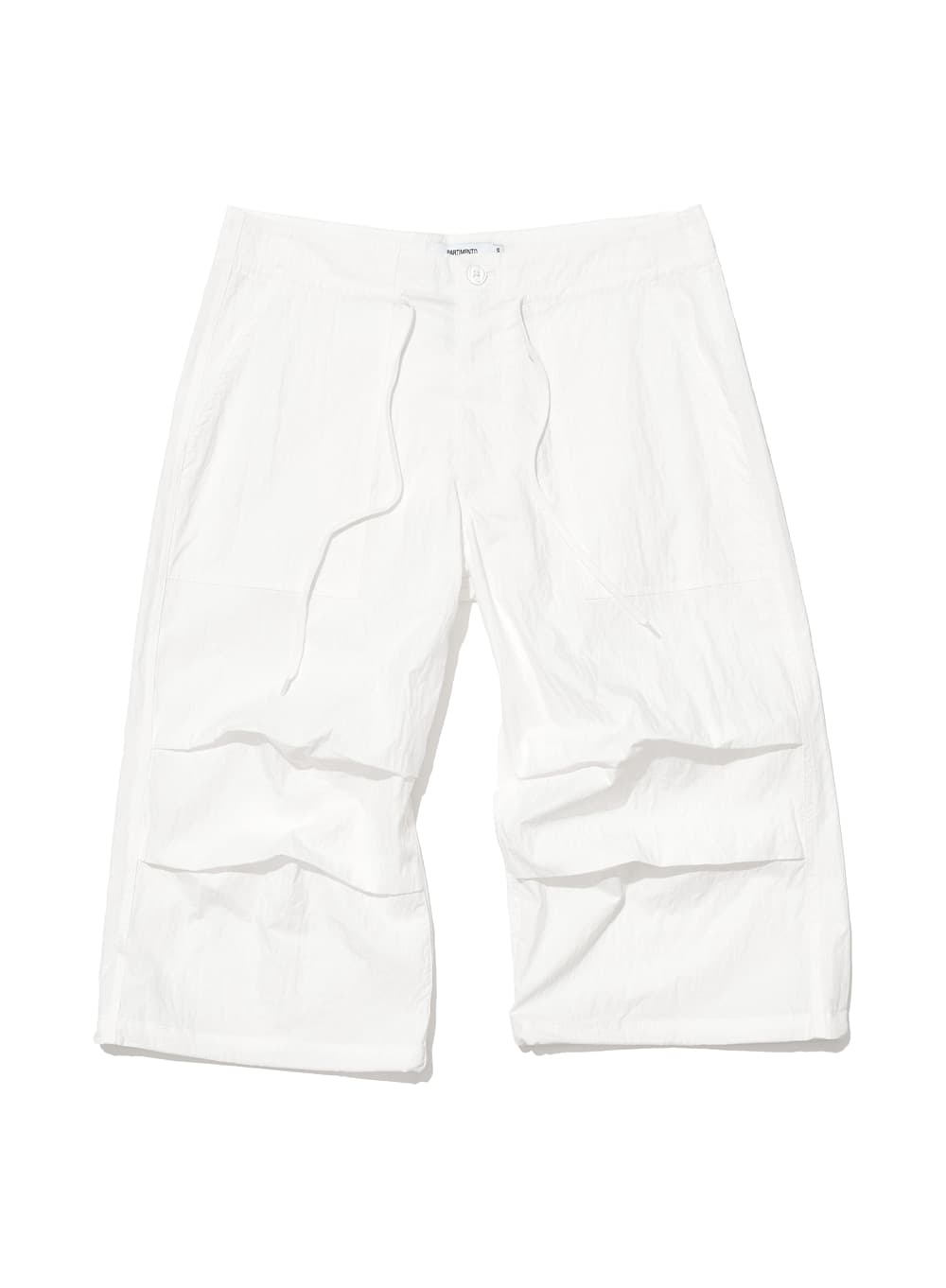 PARACHUTE MIDI PANTS_WHITE