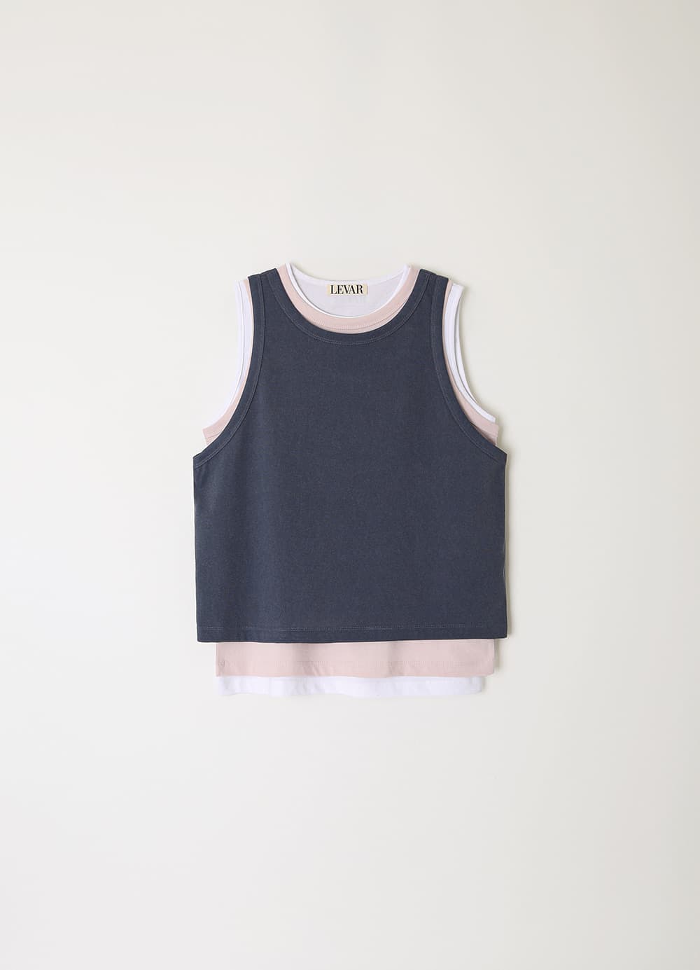 3-Way Layered Sleeveless PACK - Dusty Blue