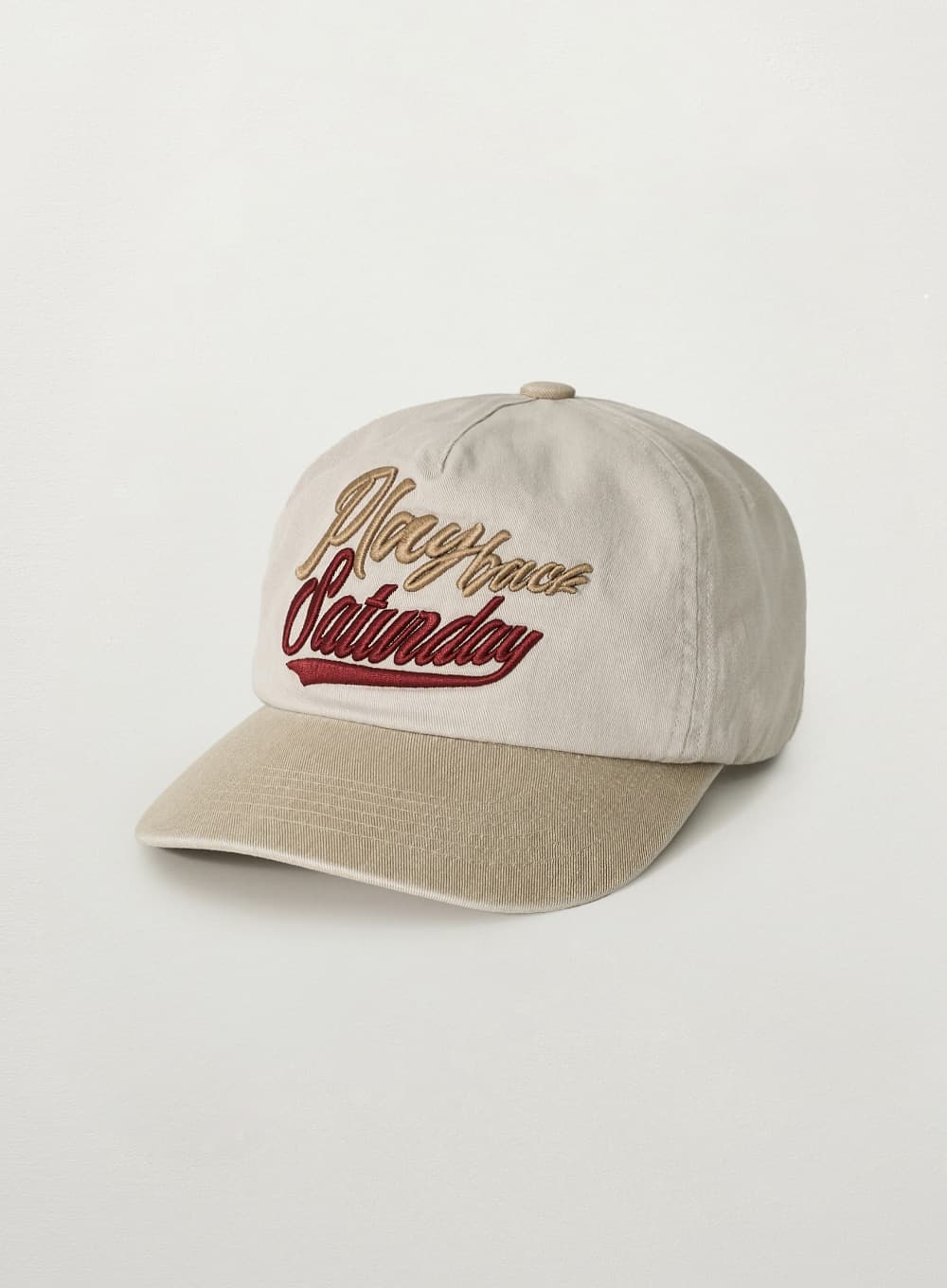 90s Playback Contrast Ball Cap - Beige