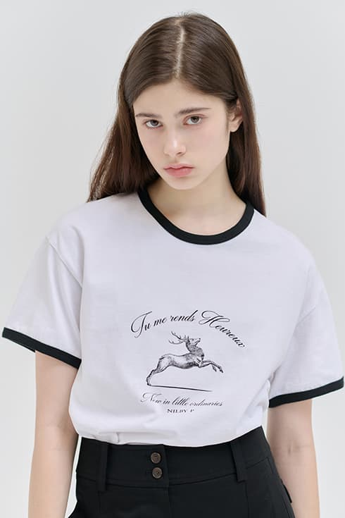 Summer print t-shirts 3colors [N5MTS02]