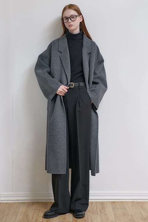 25FN roomy handmade coat [CHA]