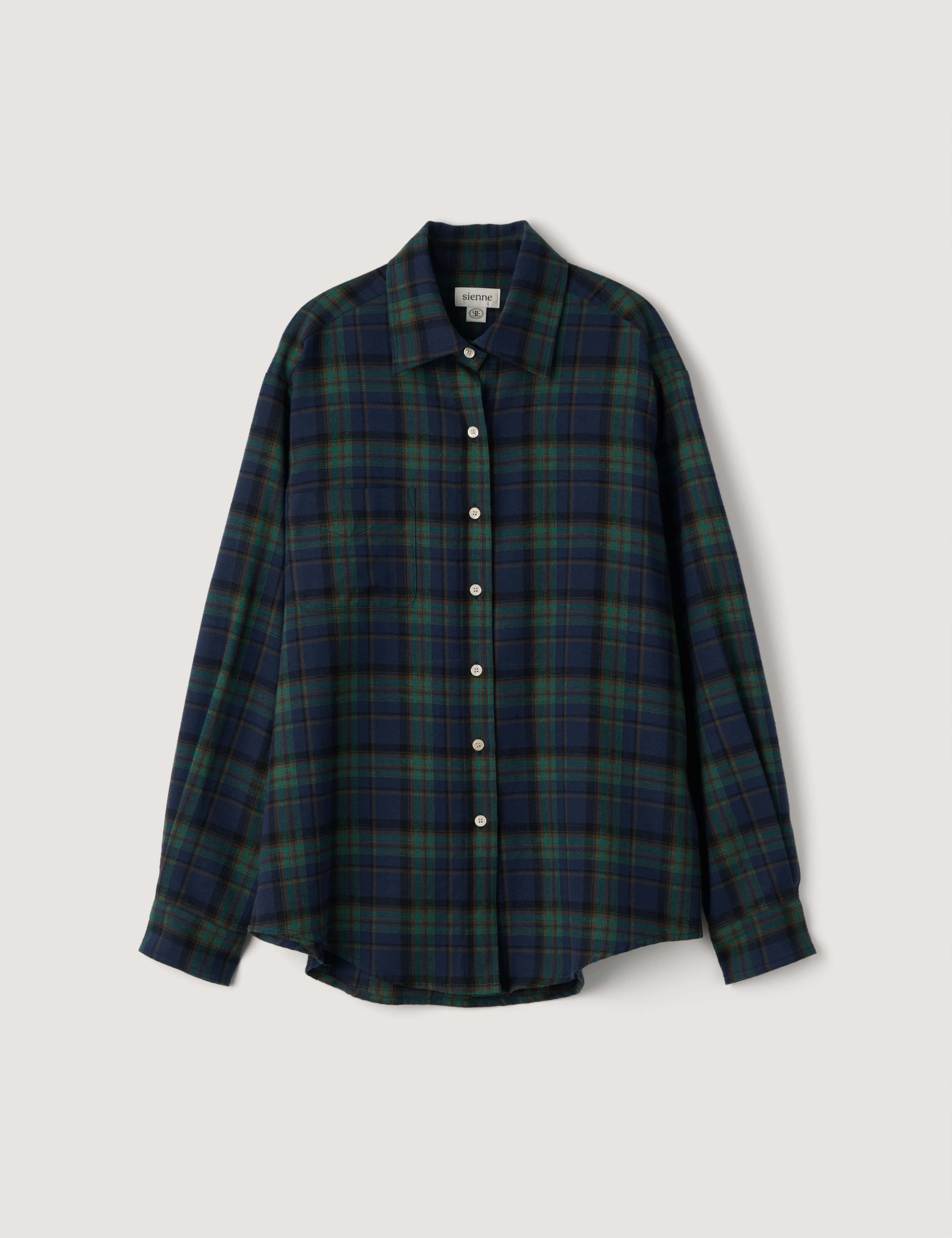 Uncle Check Shirt (Navy)
