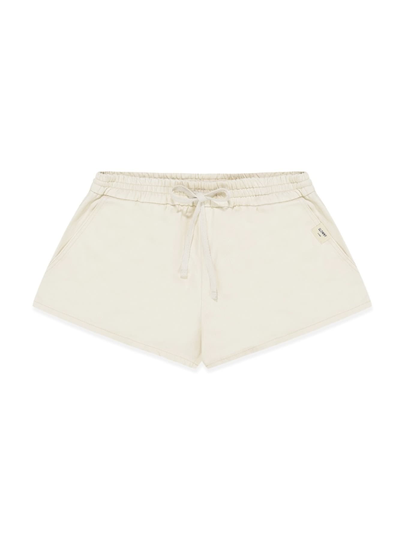 G CLASSIC COTTON TWILL SHORTS (IVORY)