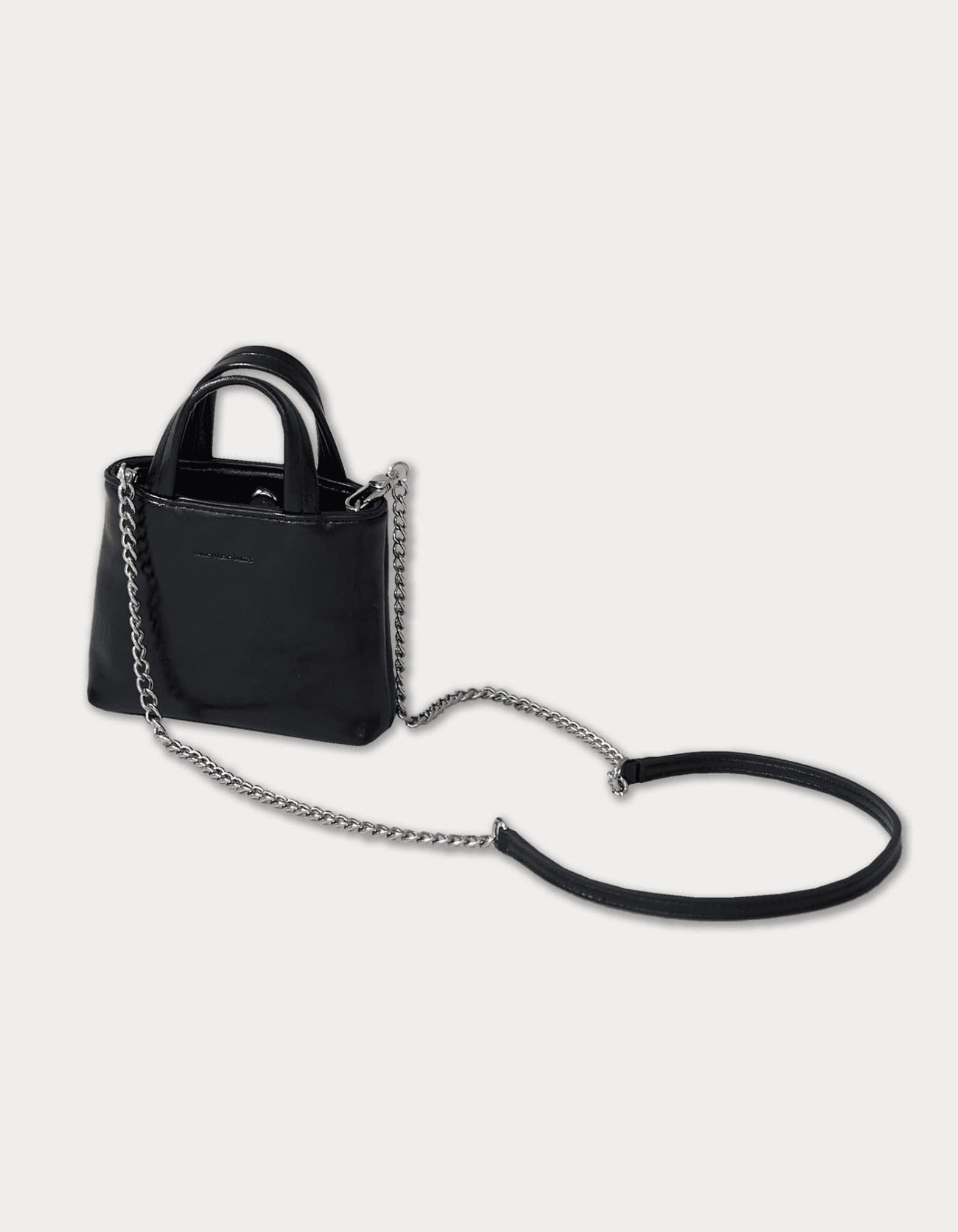mini toast bag - black