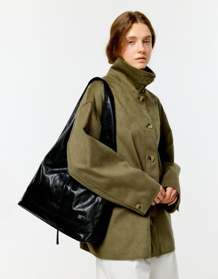 pino bag (hobo) - black (L)