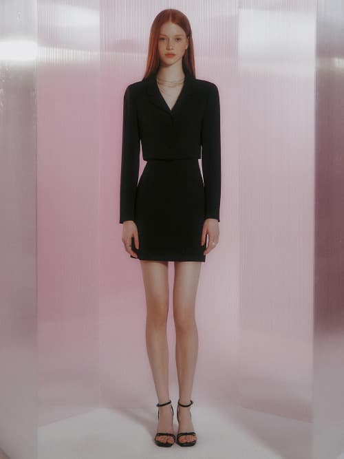 Lea tailored mini skirt