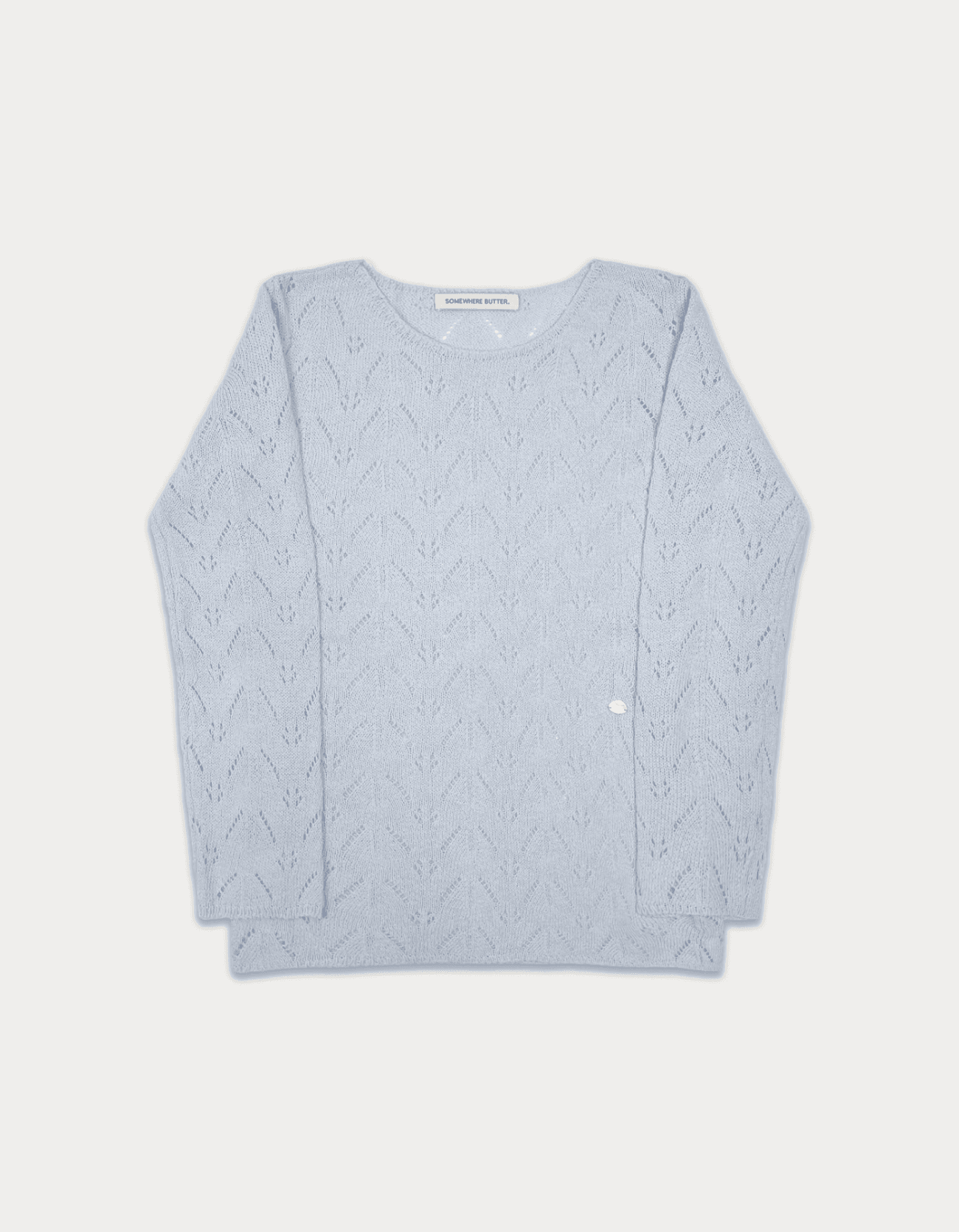 Skashi long sleeve knit - light blue