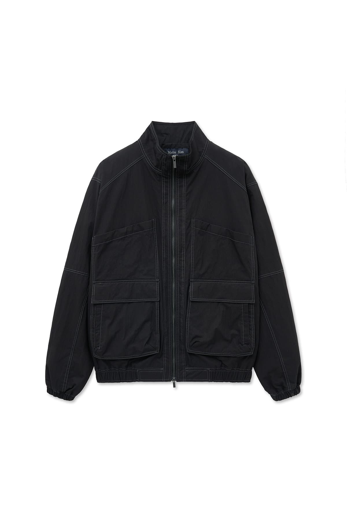 UTILITY BOMBER JUMPER FOR MEN IN BLACK