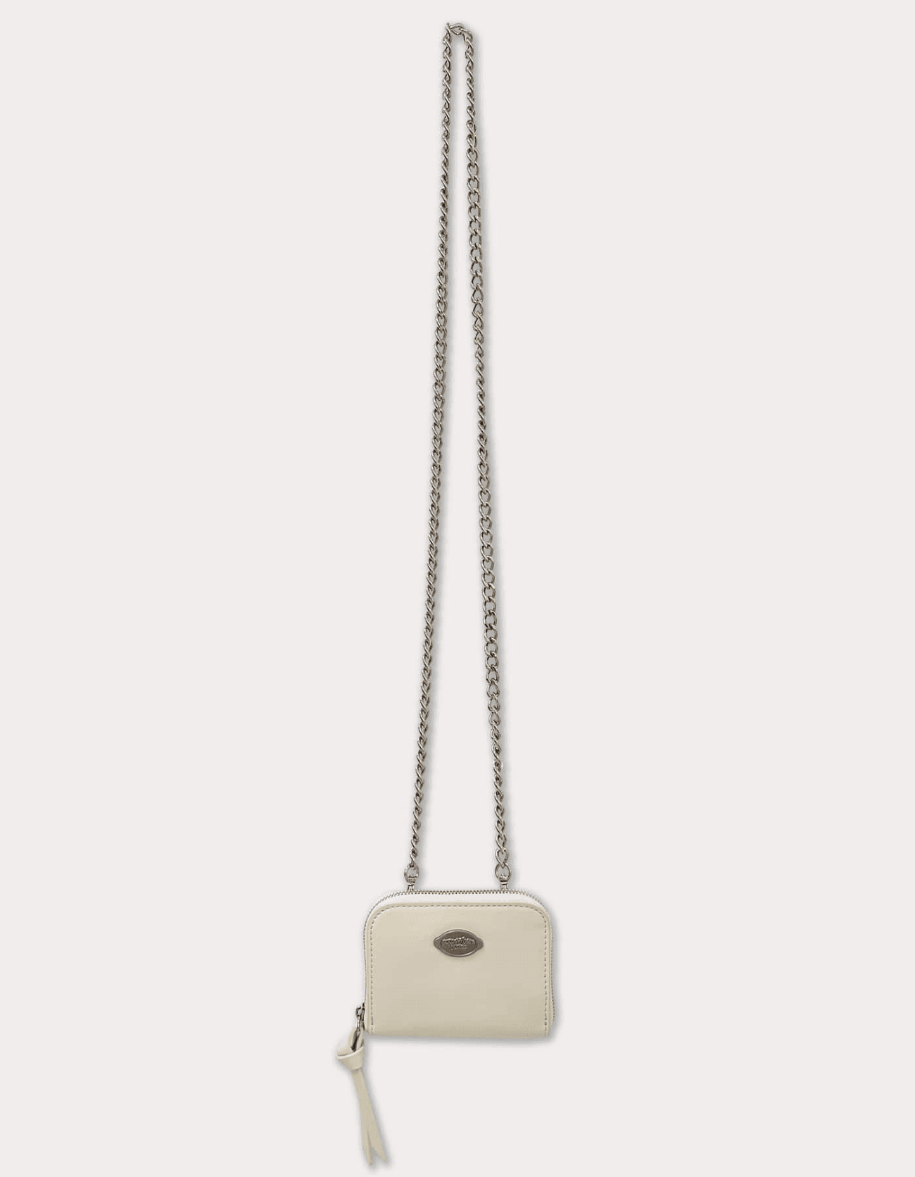 Fle Chain Wallet - Cream