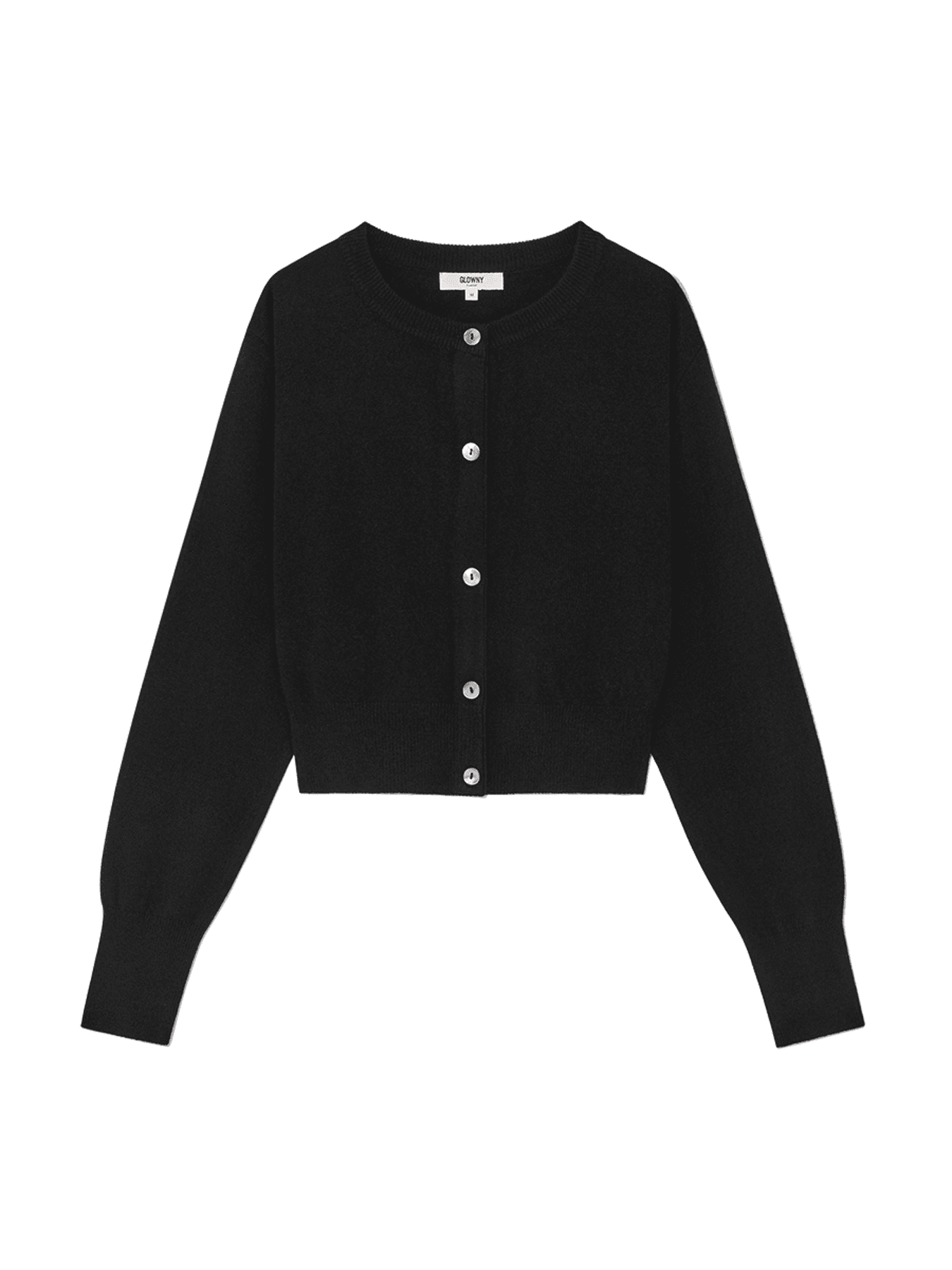 G CLASSIC WOOL CARDIGAN (BLACK)