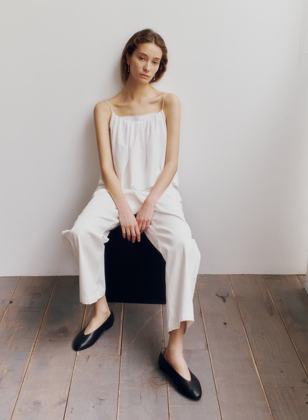 Coppélia Lace Top White