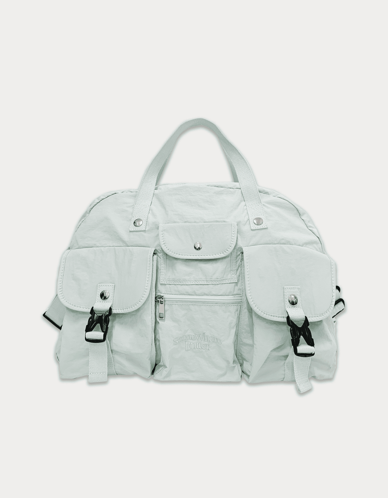 PP boston bag - aqua blue