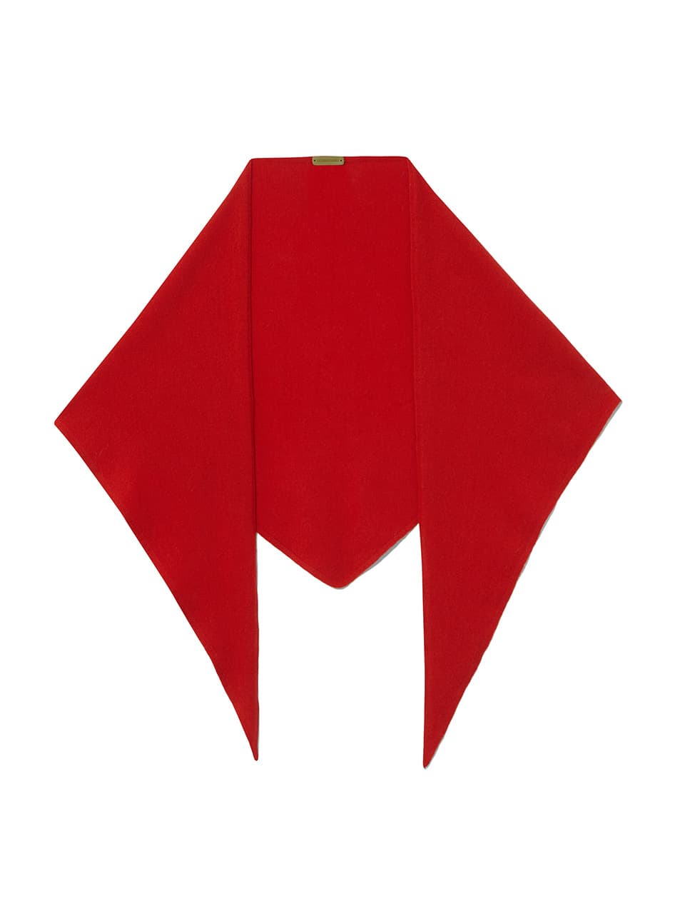 HOLIDAY CASHMERE BLEND MUFFLER [RED]