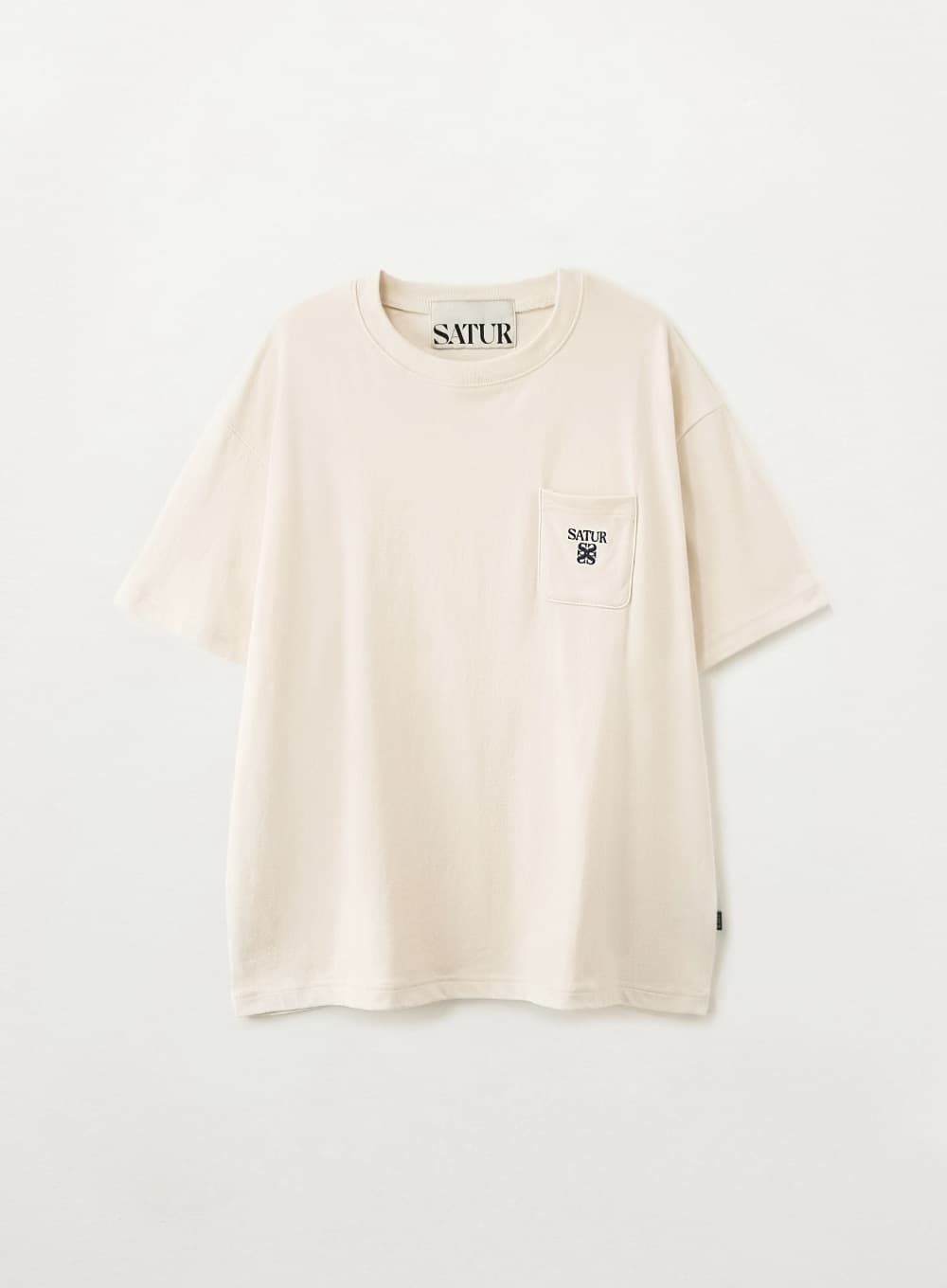 Apero Logo Pocket T-Shirt - Cream