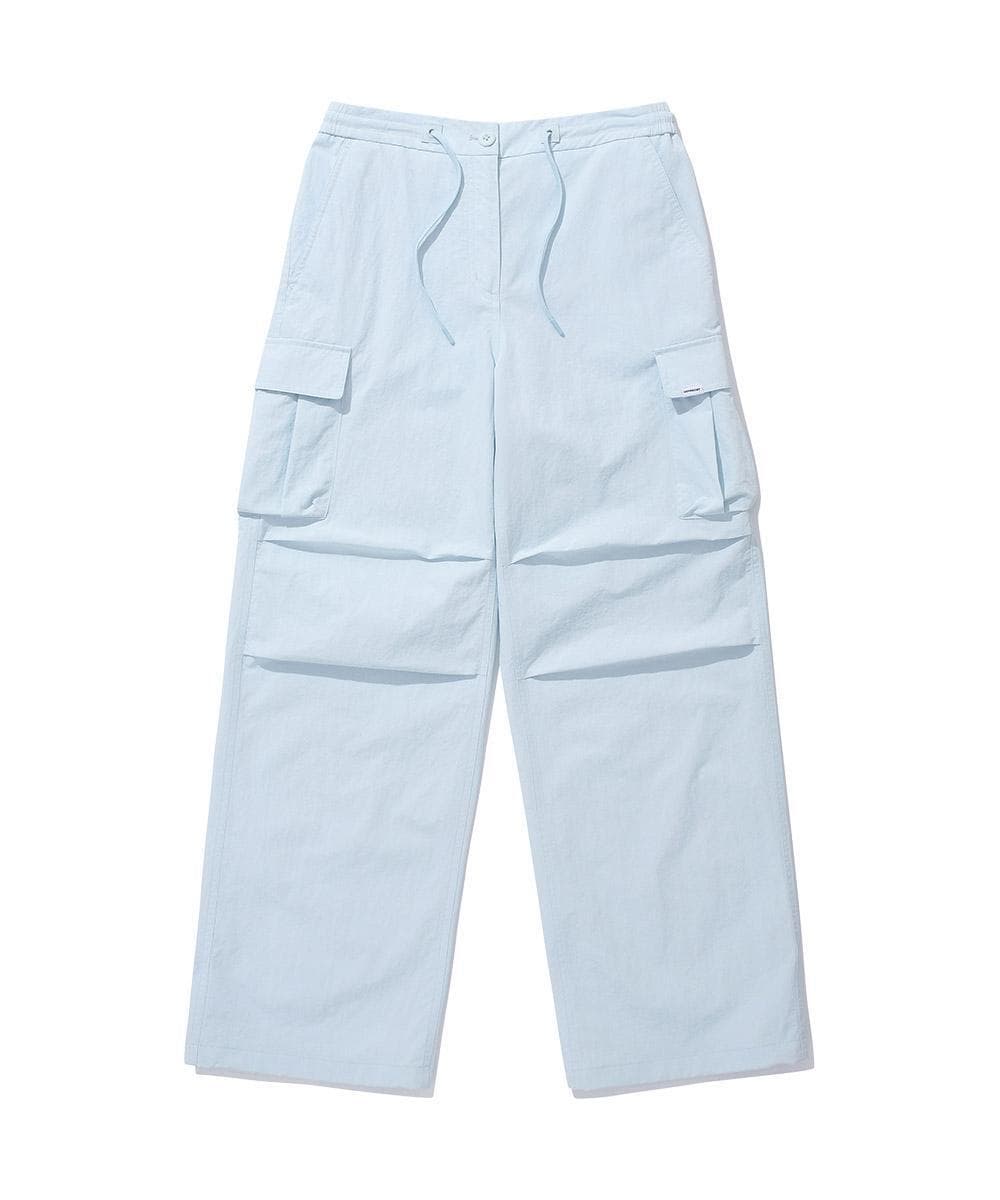 우먼 파라슈트 카고 팬츠 Light Blue