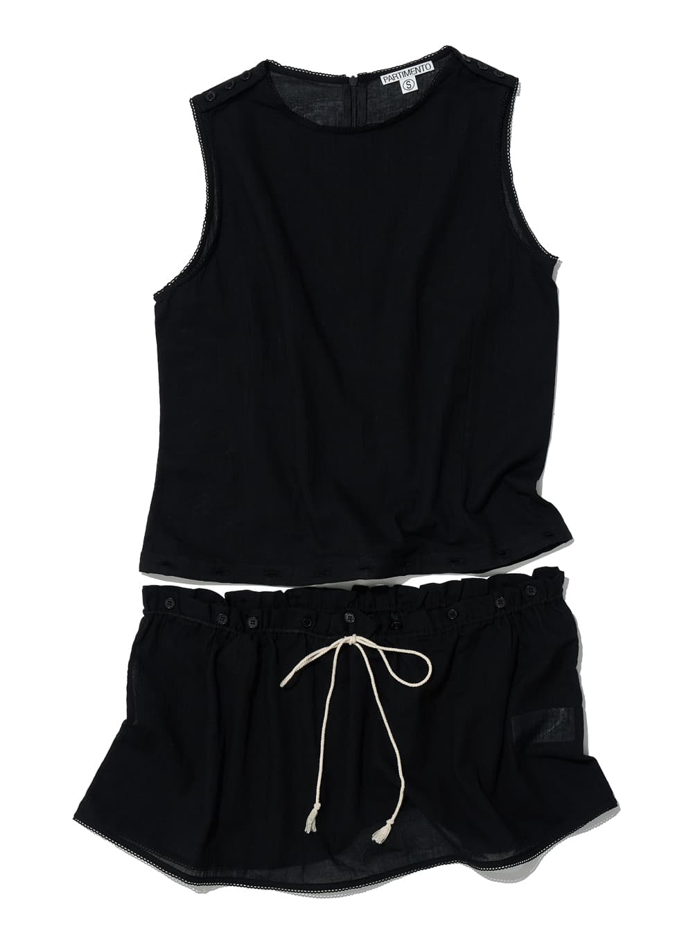 2 IN 1 TRANSFORM MINI DRESS_BLACK