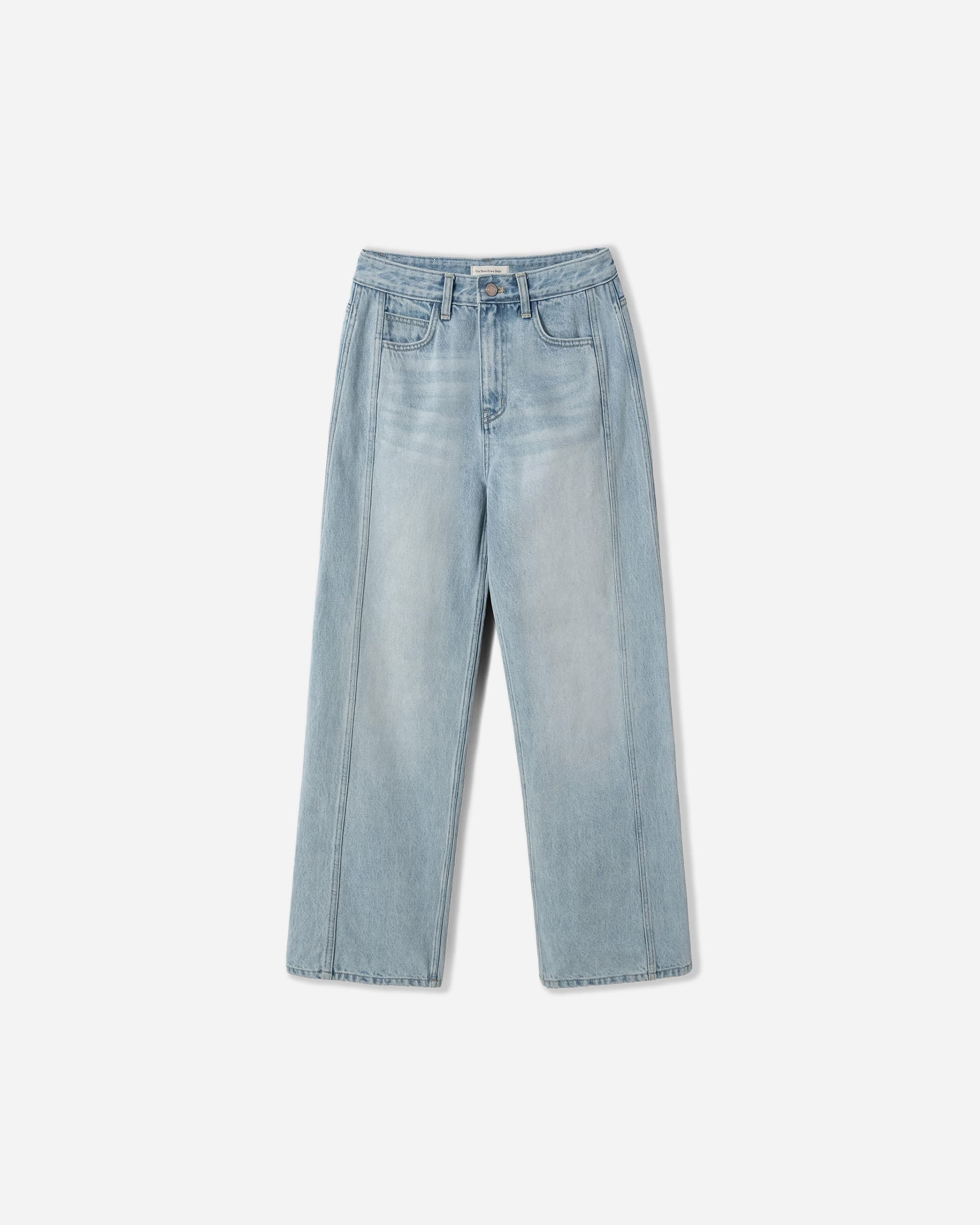 Rion Side Panel Loose Denim