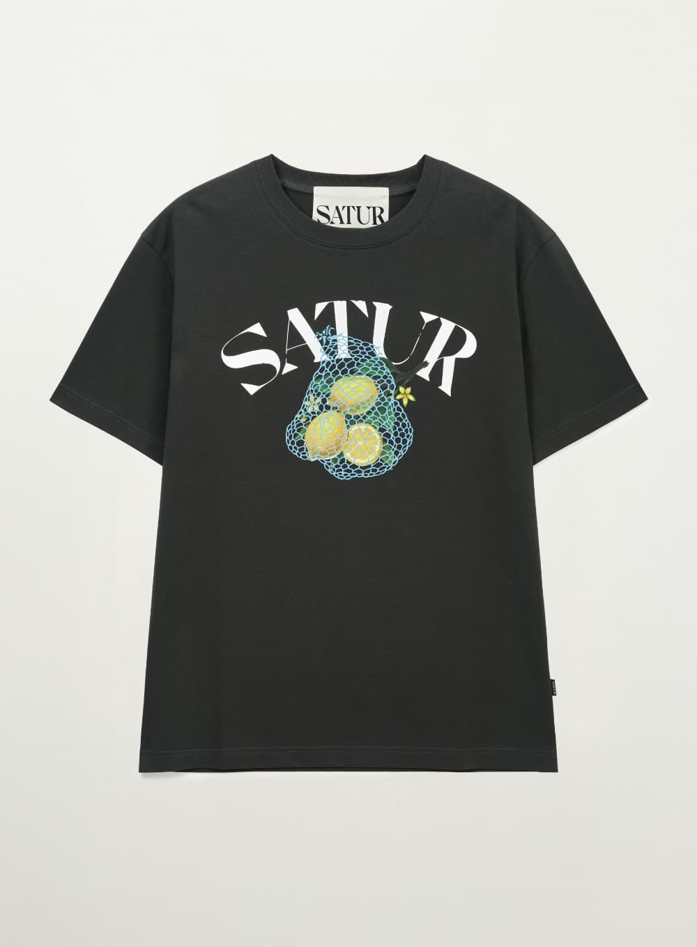 Net Citron T-Shirt - Charcoal