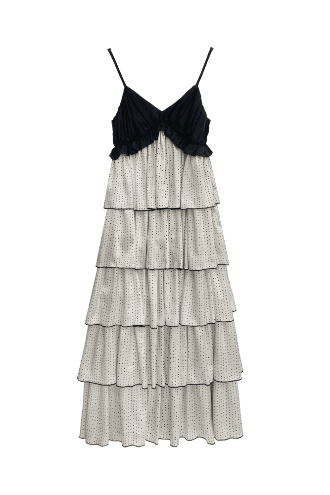 Cancan dress (Beige)