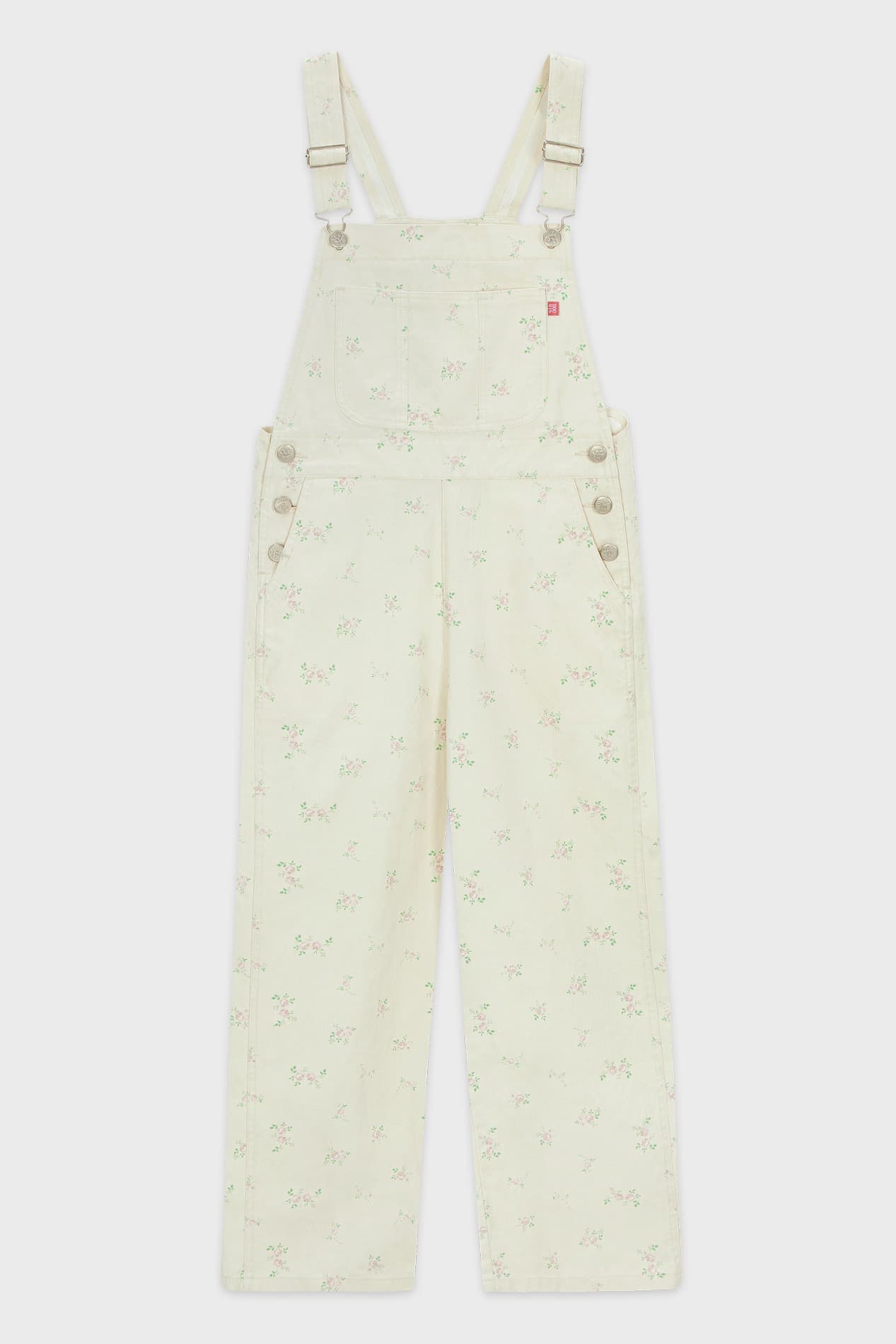 Flower Overall (Ivory)