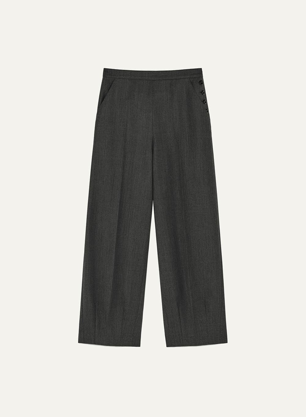 Gusta Tailor Pants Melange-Gray