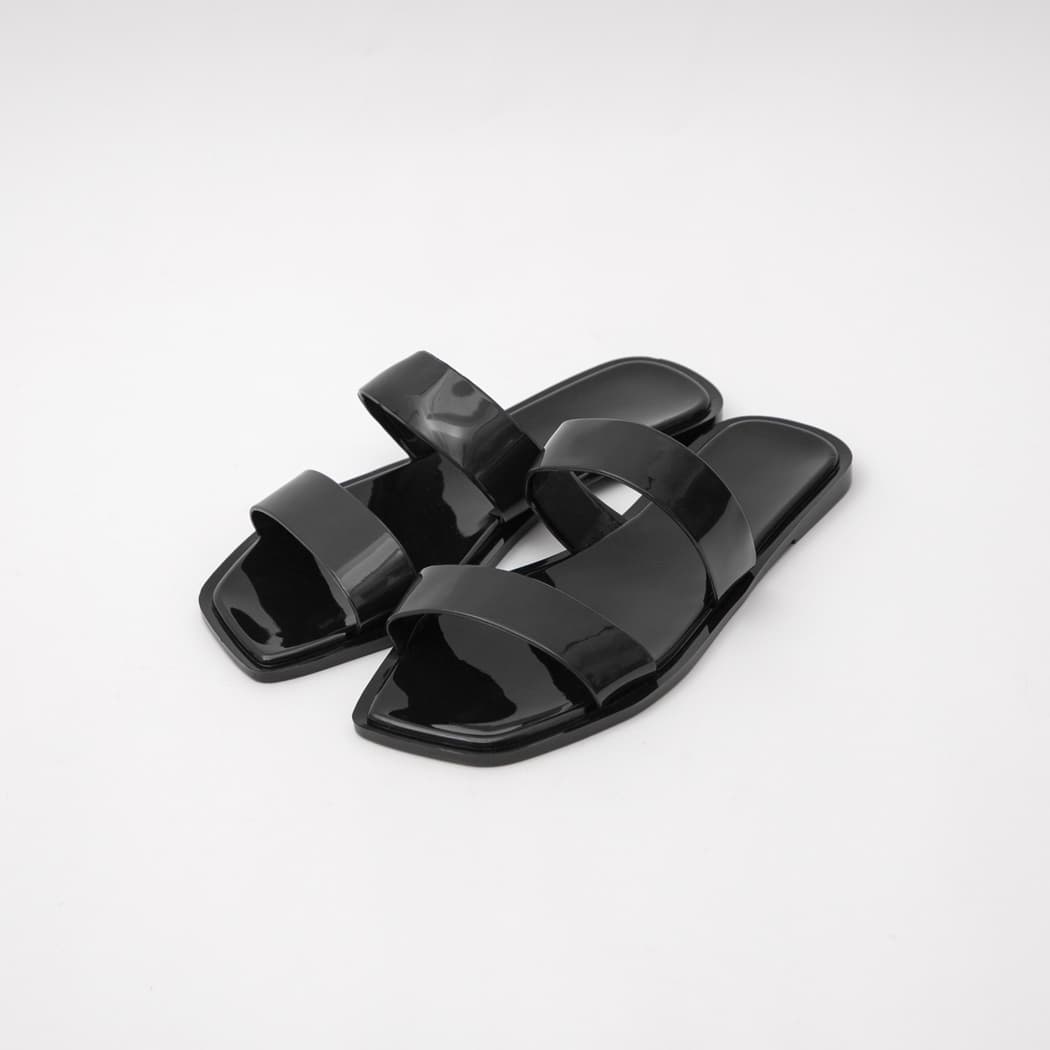 (Z-SH-3429)STRAP JELLY SLIDE