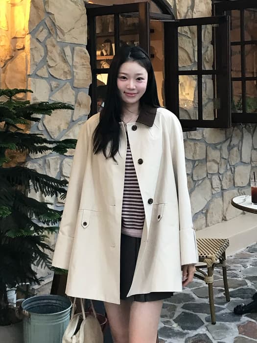 Brooklyn Half Trench Coat