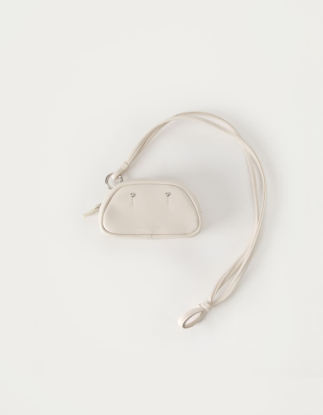 Tiny Baguette Bag - Cream