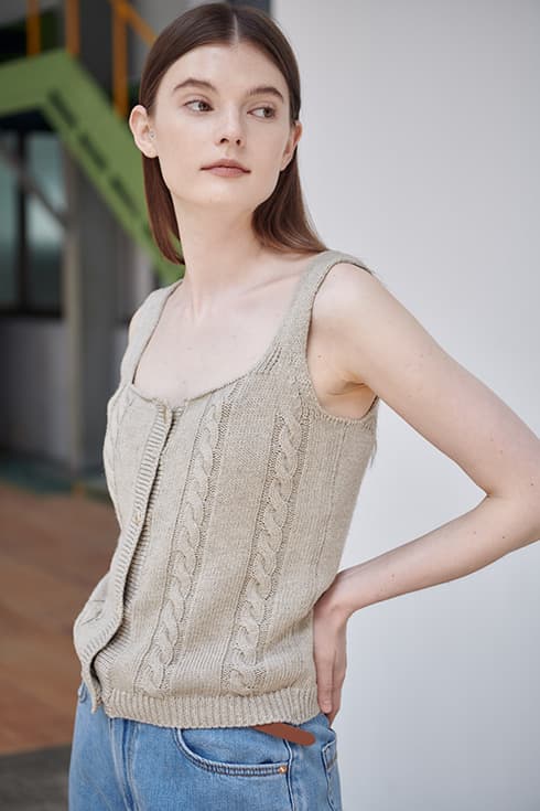 22MN summer knit vest [BE]