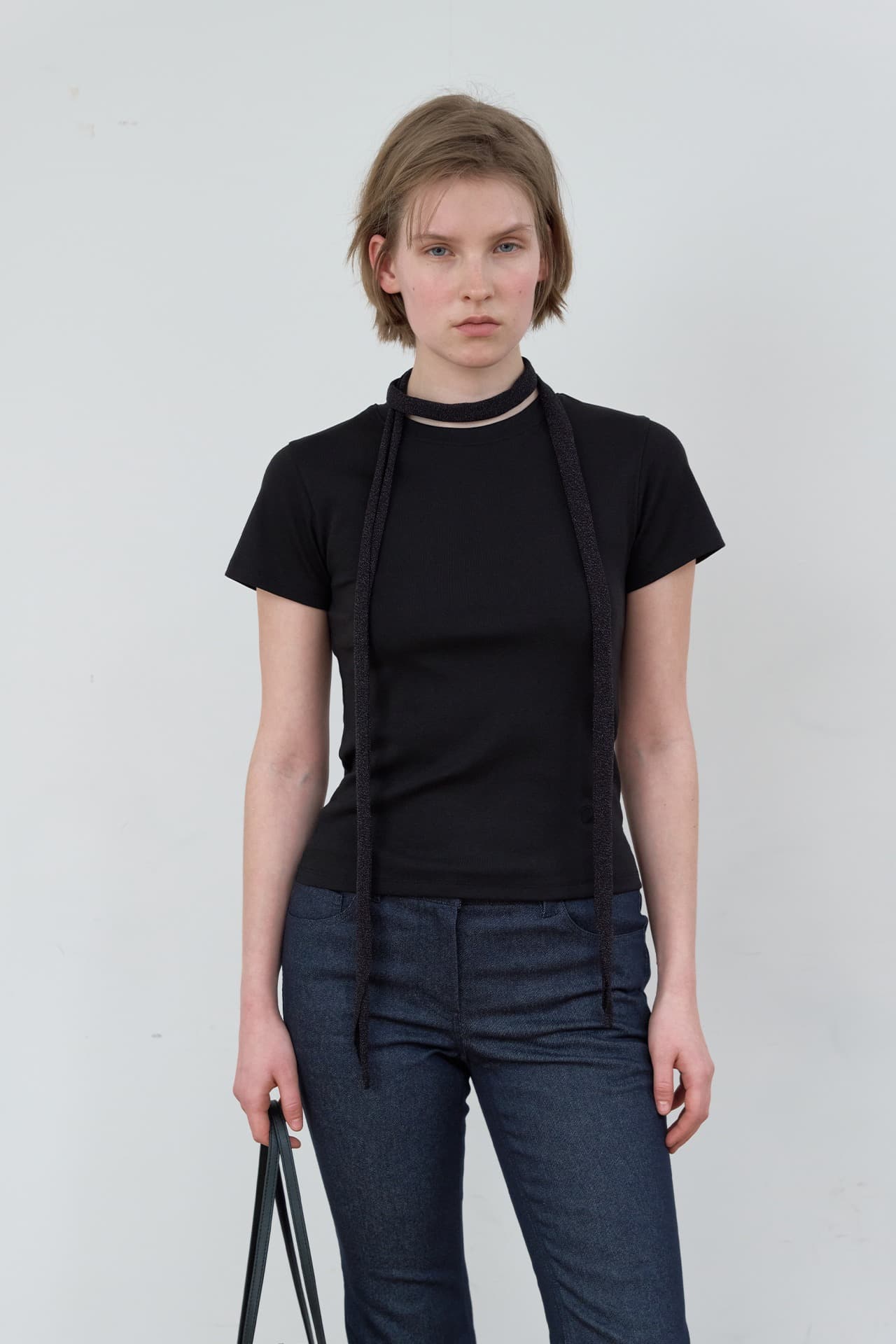 BASIC SIMBOL T-SHIRT_BLACK