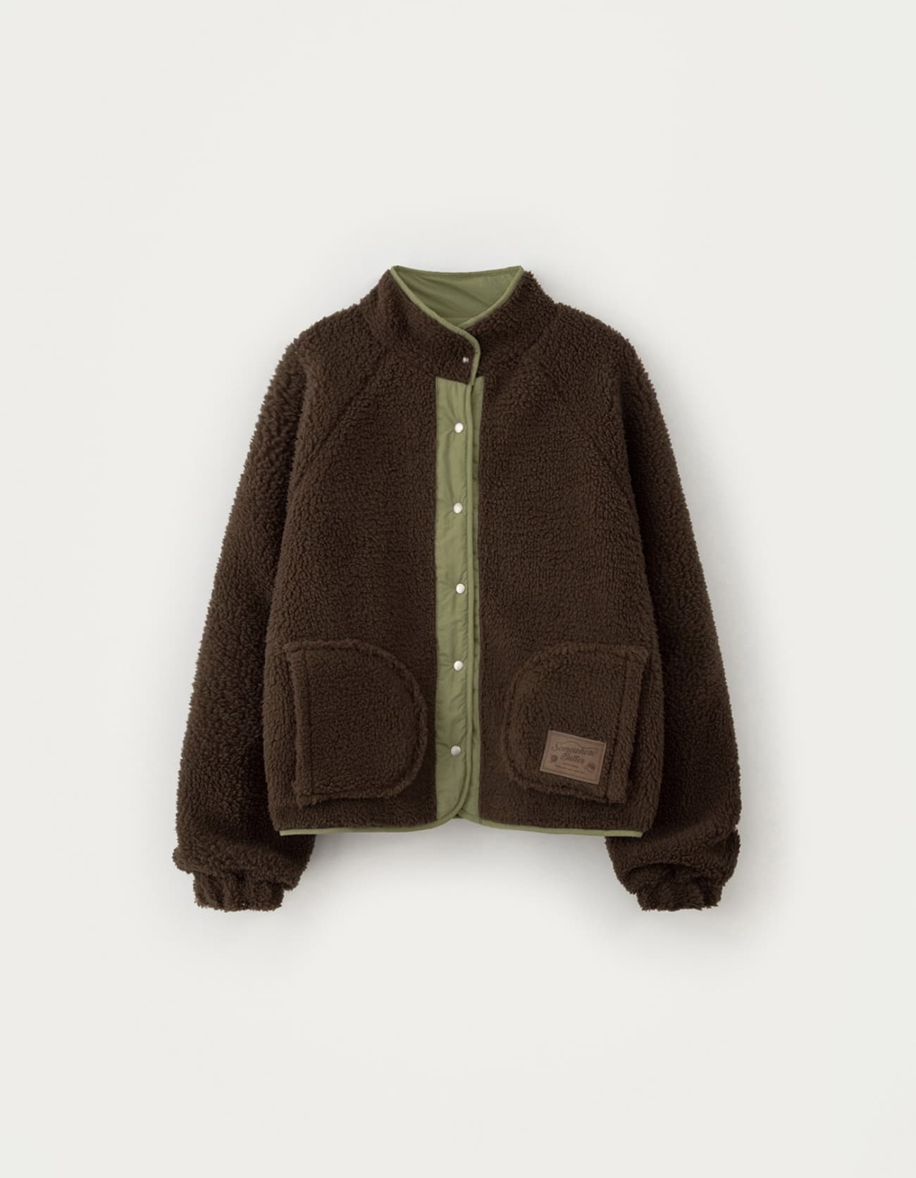 Poppy Fleece Jumper - Brown