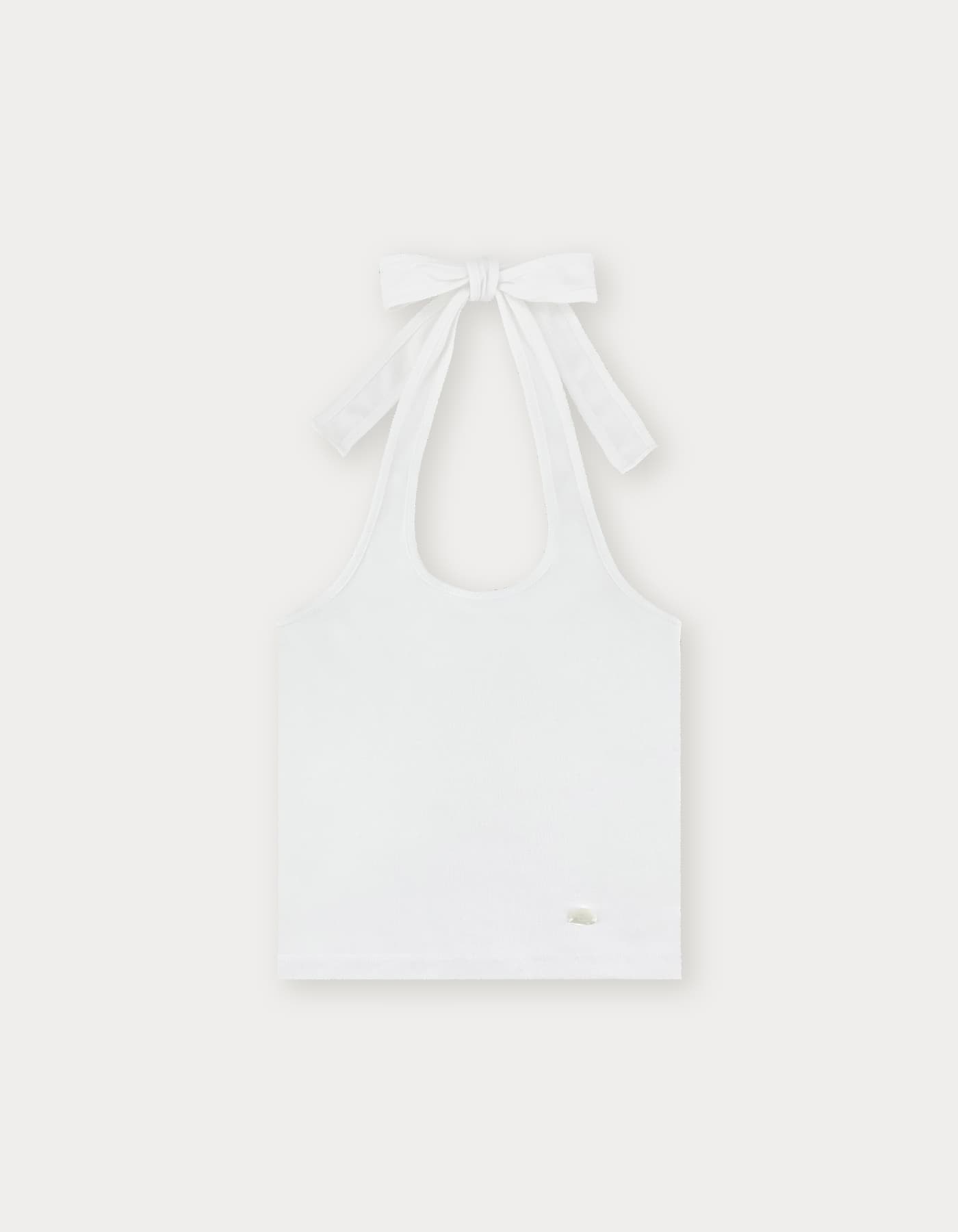 Halter Pendant Sleeveless - Ivory